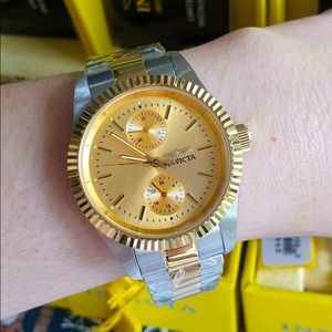 Brand New Invicta Two Tone Watch Ladies